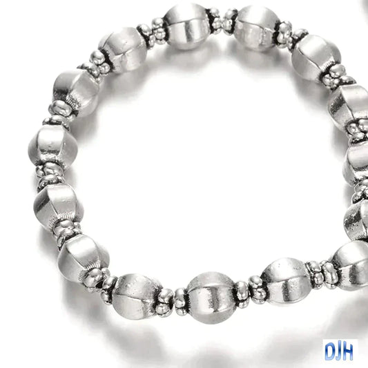 20pcs Antique Silver Lantern Spacer Beads Tibetan Style 10x7mm Hole 1mm