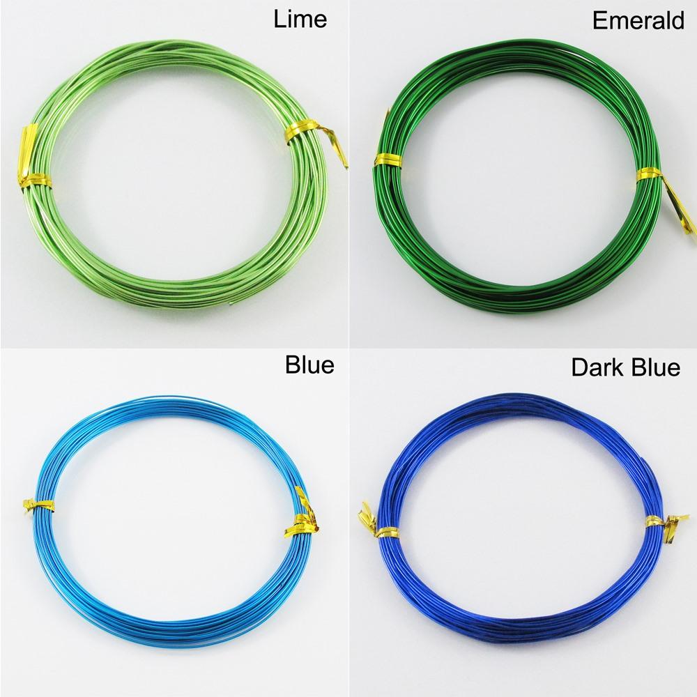 DIY Aluminium Wire Suit Craft Beading Floristry Select Colour and Size