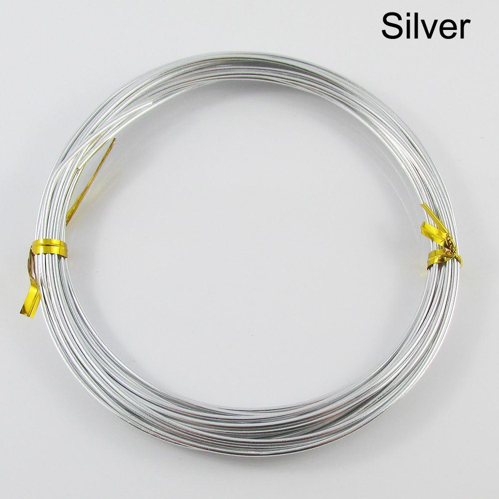 DIY Aluminium Wire Suit Craft Beading Floristry Select Colour and Size