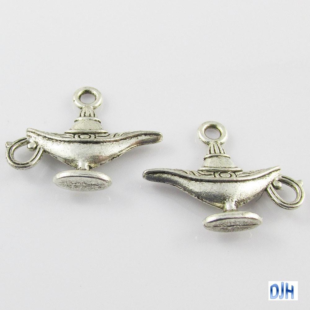 Bulk Magic Aladdin Lamp Charm Pendant Select Qty