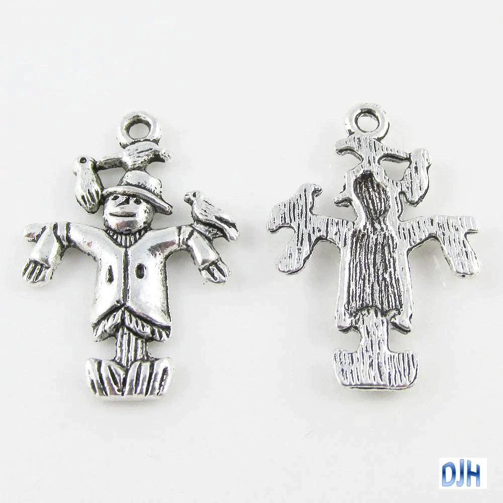 Bulk Scarecrow Charm Pendant Select Qty