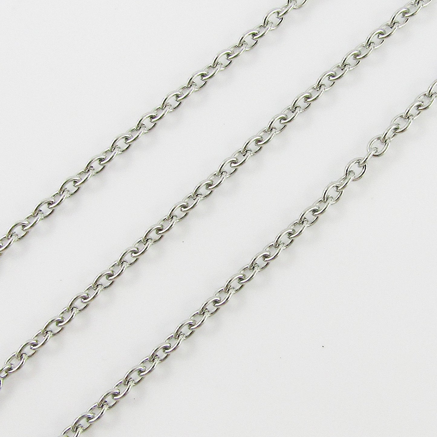 4mm Stainless Steel Chain 3mtr Length 4x3x0.8mm unsoldered links
