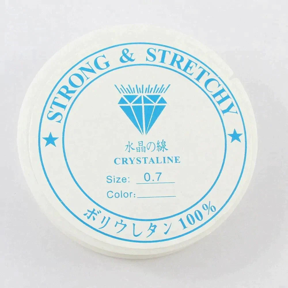 Stretchy Elastic Bead Stringing Thread Clear Select Size from 0.4mm to 1.0mm