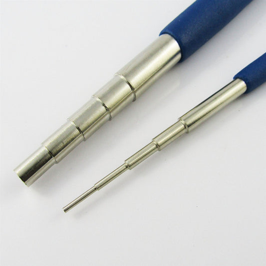 Craft & Jewellery Iron 2pc set Wire Wrapping Tool Mandrel Sizes 1.5mm to 10mm