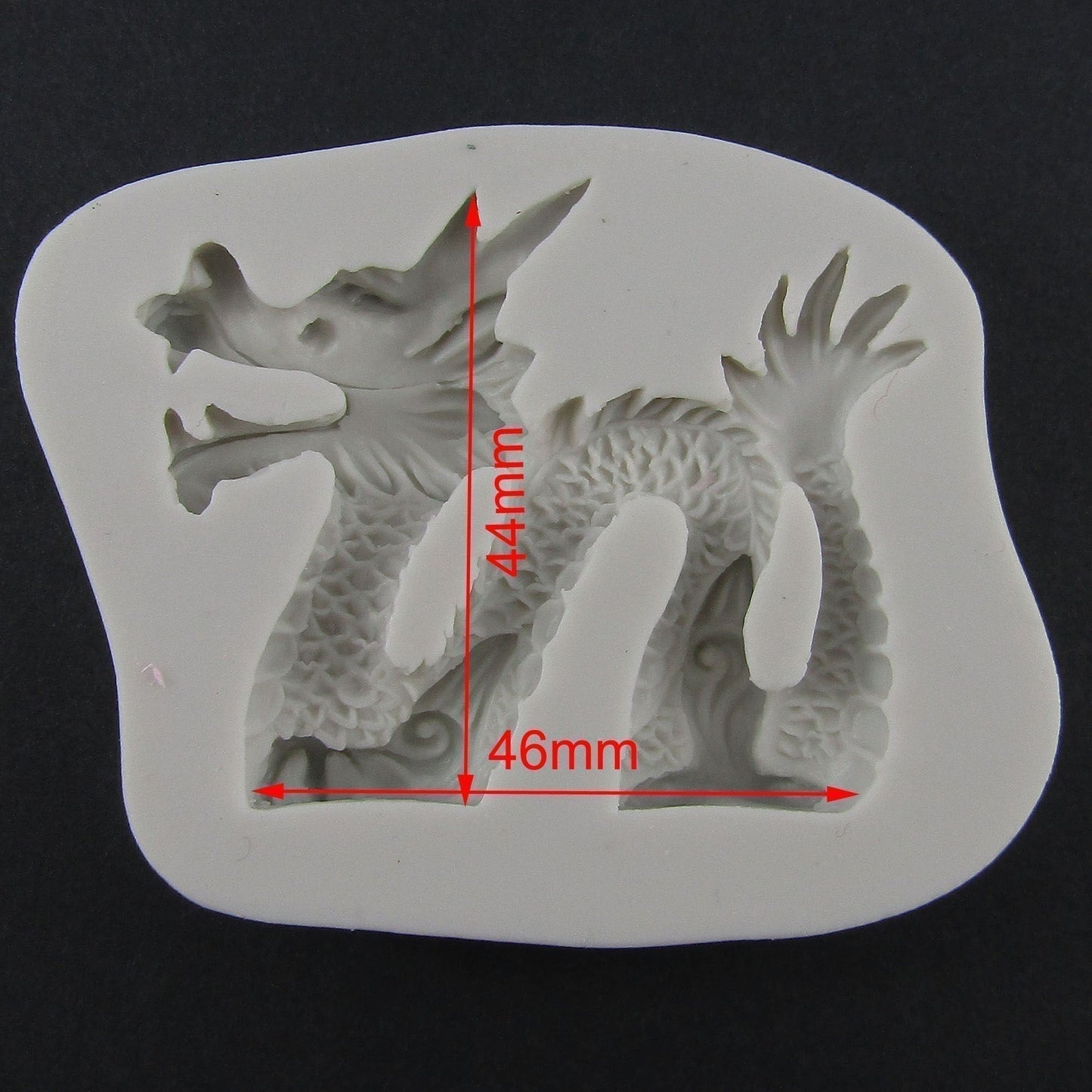 Chinese Dragon Silicone Casting Mould for Epoxy Resin DIY Jewellery Ornament etc