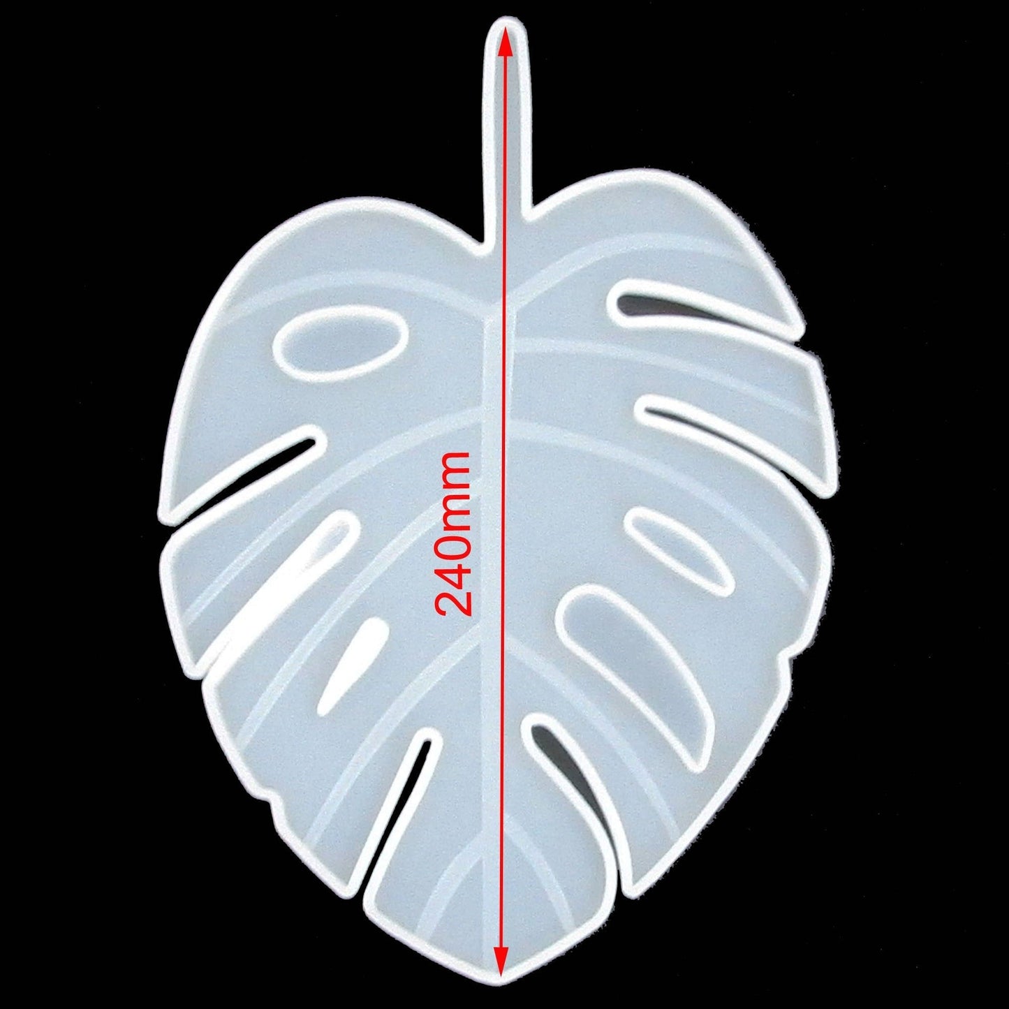 Trivet Small Serving Board Monstera Leaf Silicone Casting Mould for Epoxy Resin