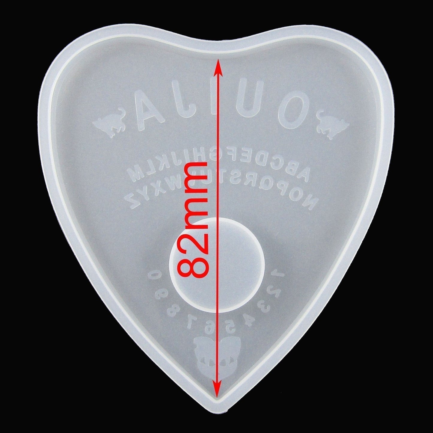 Ouija Board Planchette Silicone Casting Mould for Epoxy Resin