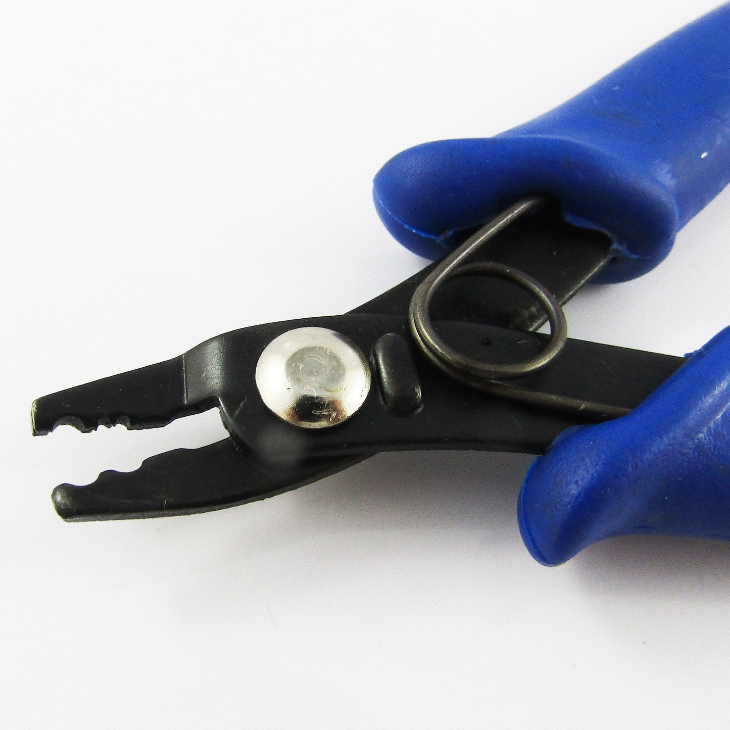 Crimping pliers Craft Jewellery Beading Crimper Stripper Tool 126mm Blue