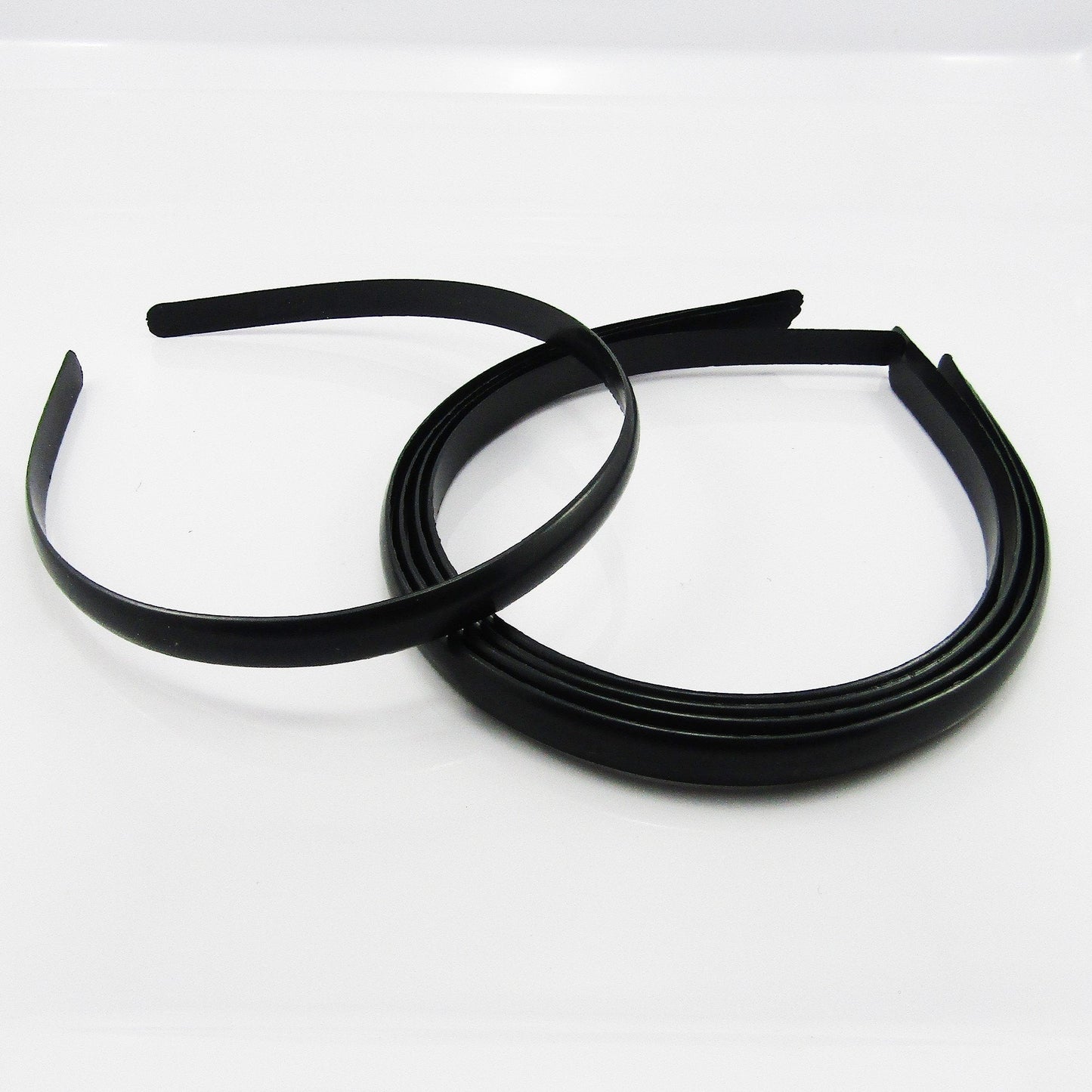 Bulk 10pcs DIY Plain Head Band ACRYLIC 9mm Band Black Costumes Fascinators etc