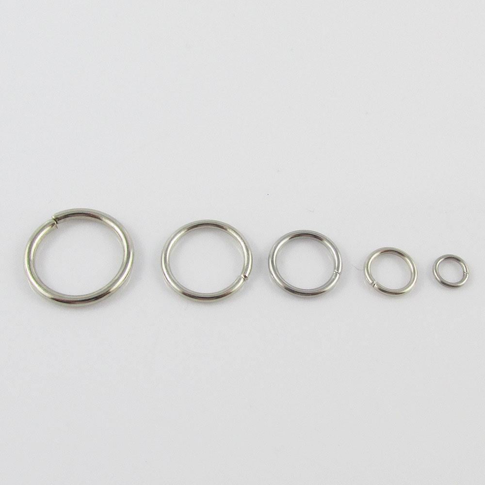 Bulk Silver Tone Jump Rings Open Jumprings Findings Craft Select Size