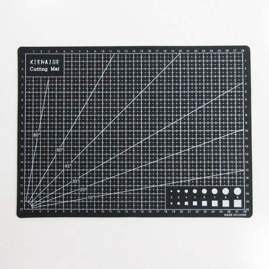 Double Sided PVC Cutting Mat A4 300x220x3mm Select Colour