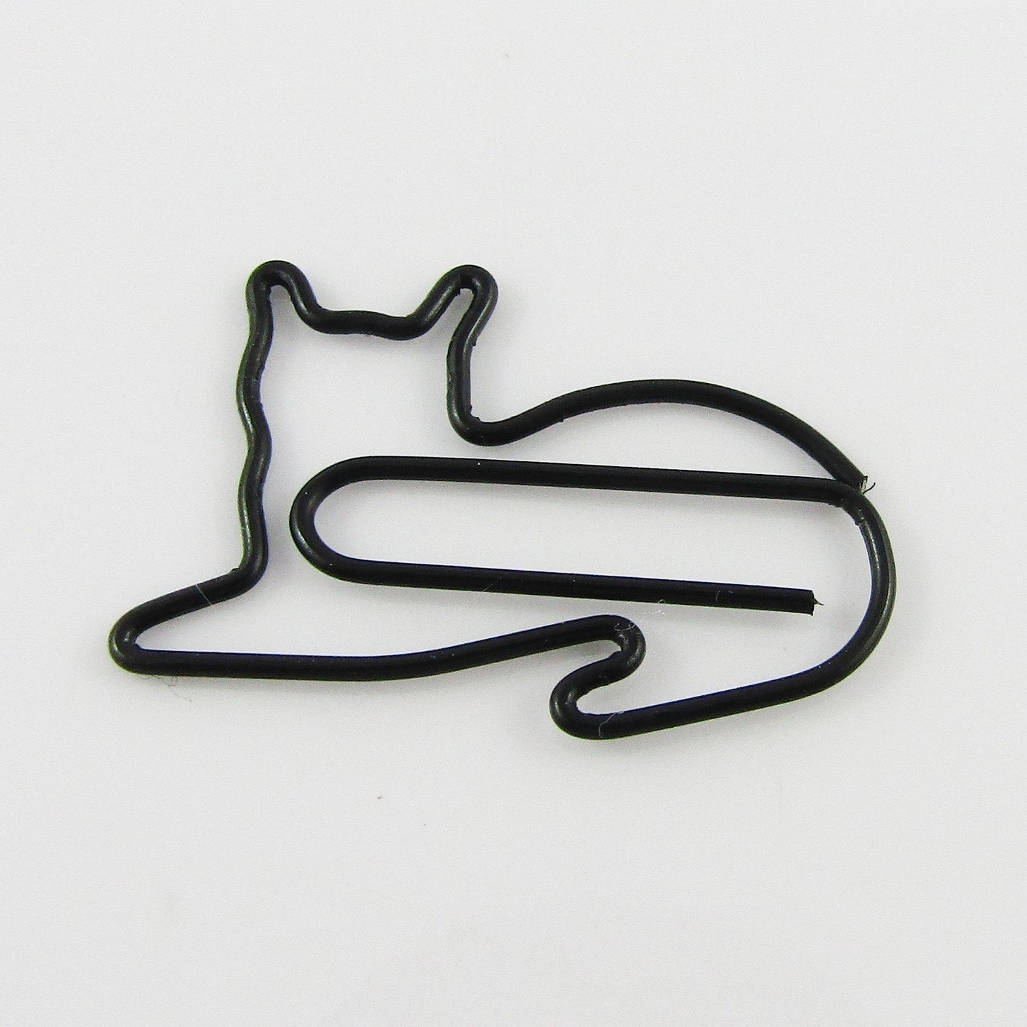 6pcs Black Cat Novelty Paper Clip Photo Clip 22x32mm Journal Scrapbook