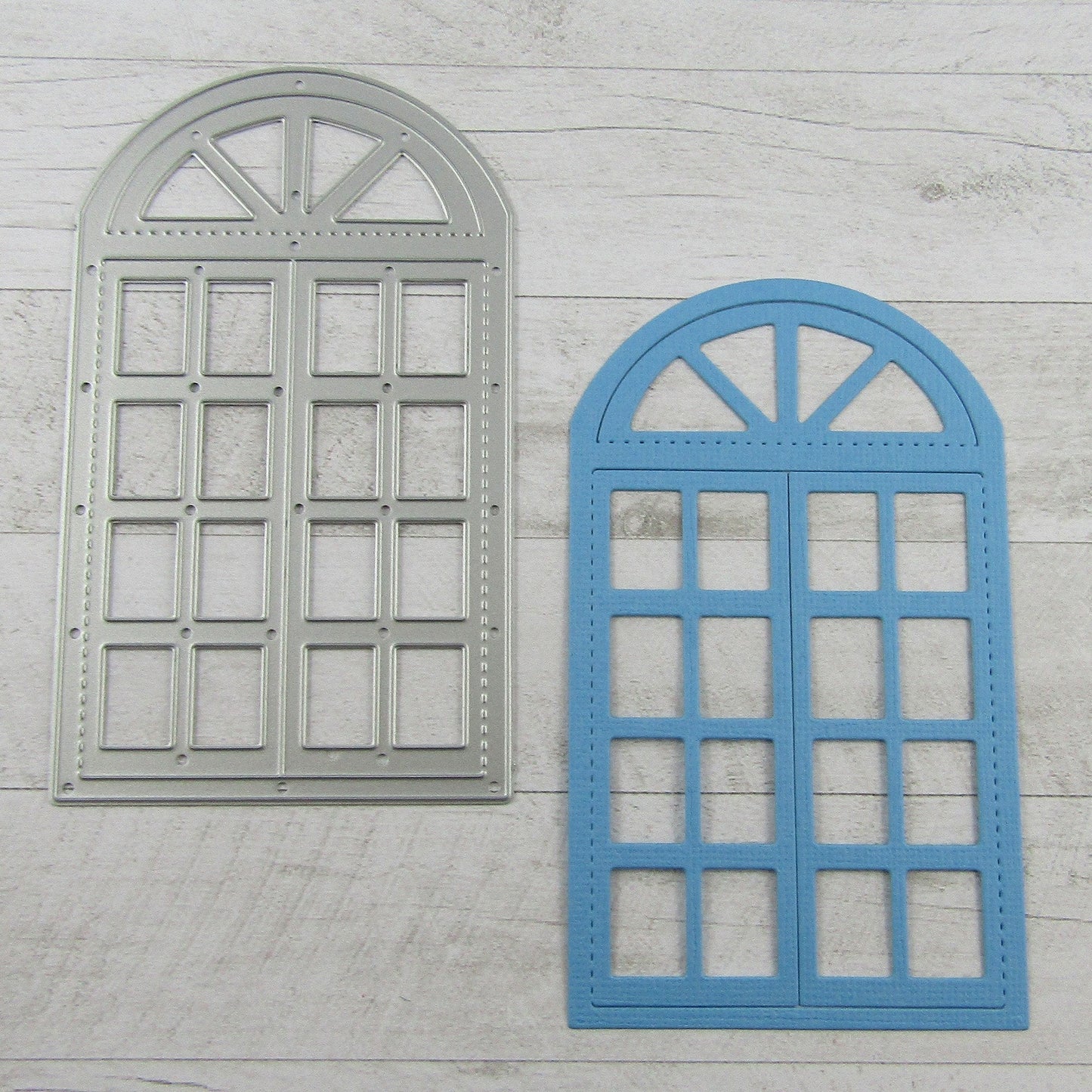 Window Frame Cutting Die Carbon Steel Scrapbooking Card Making etc