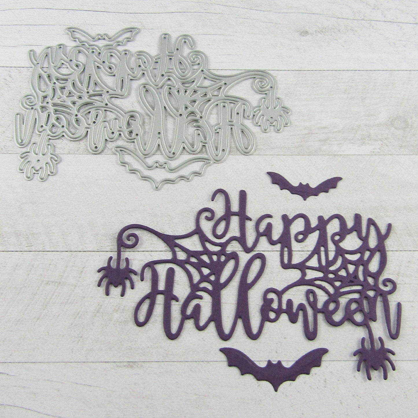 Happy Halloween Cutting Die Carbon Steel Scrapbooking Card Making etc