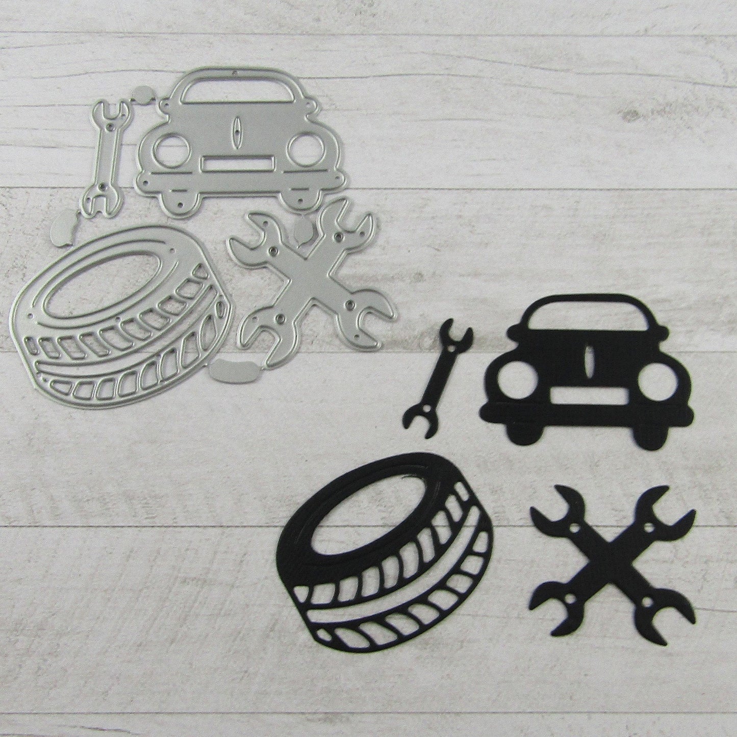 Car Parts & Tools Cutting Die Carbon Steel Scrapbooking Card Making etc