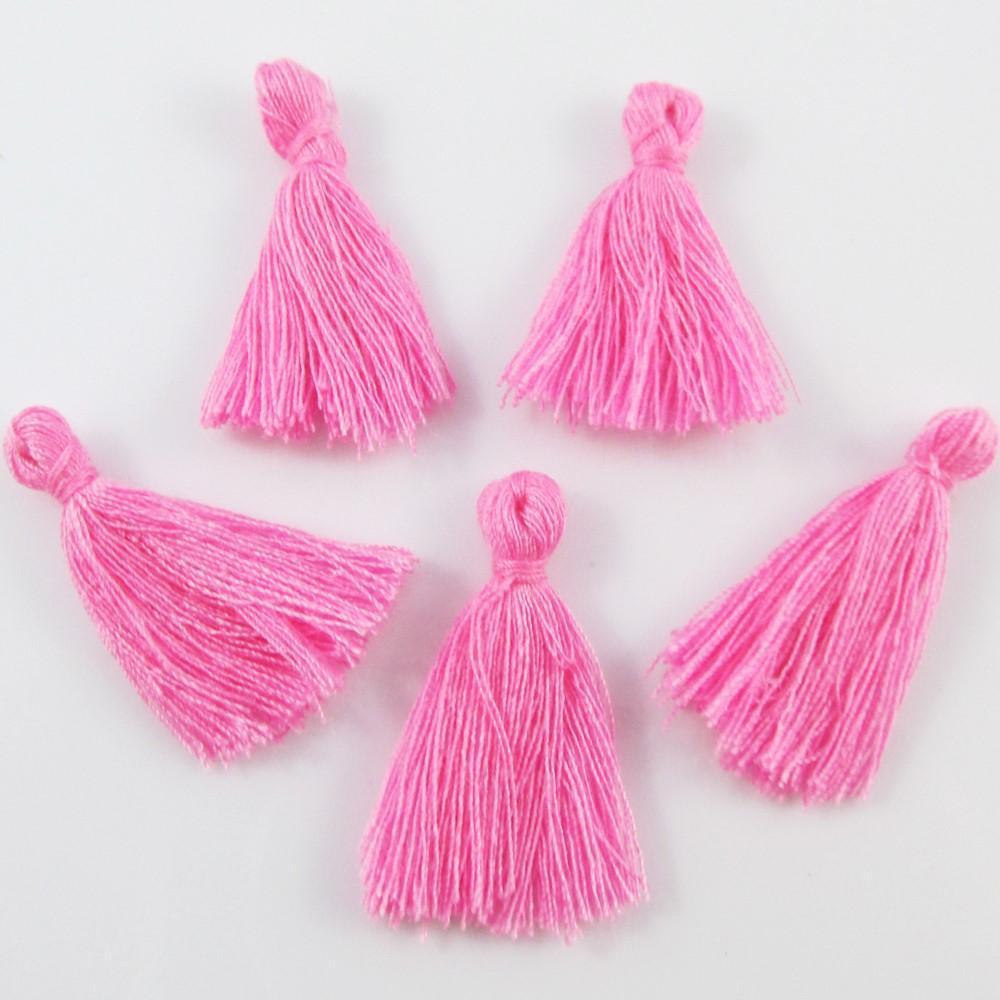 10pce Cotton Tassel Approx 25-30mm Select Colour Suit Earrings, Bracelets & More