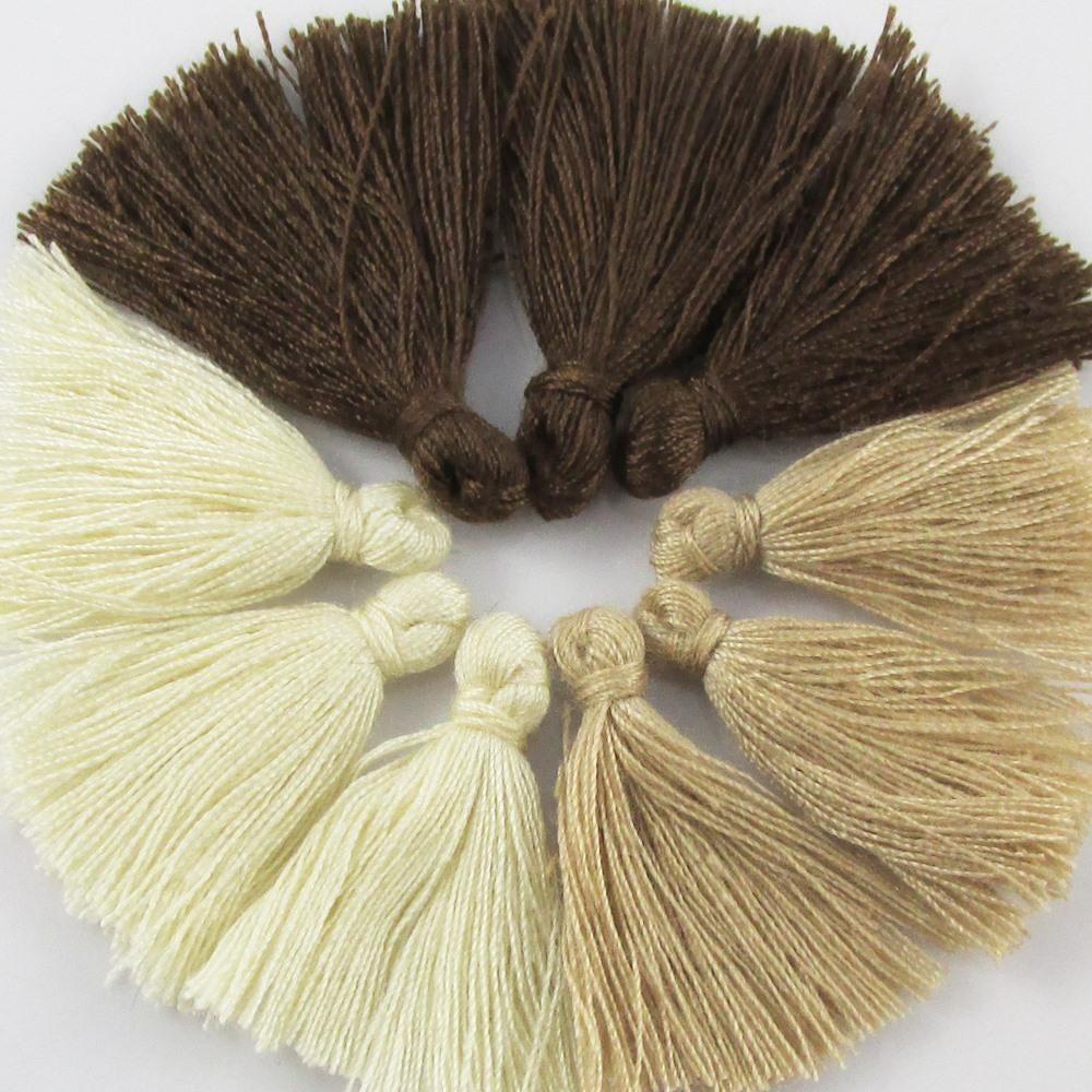 30pce Cotton Tassel Coffee Lover Theme Set Approx 25-30mm Earrings Bracelets etc