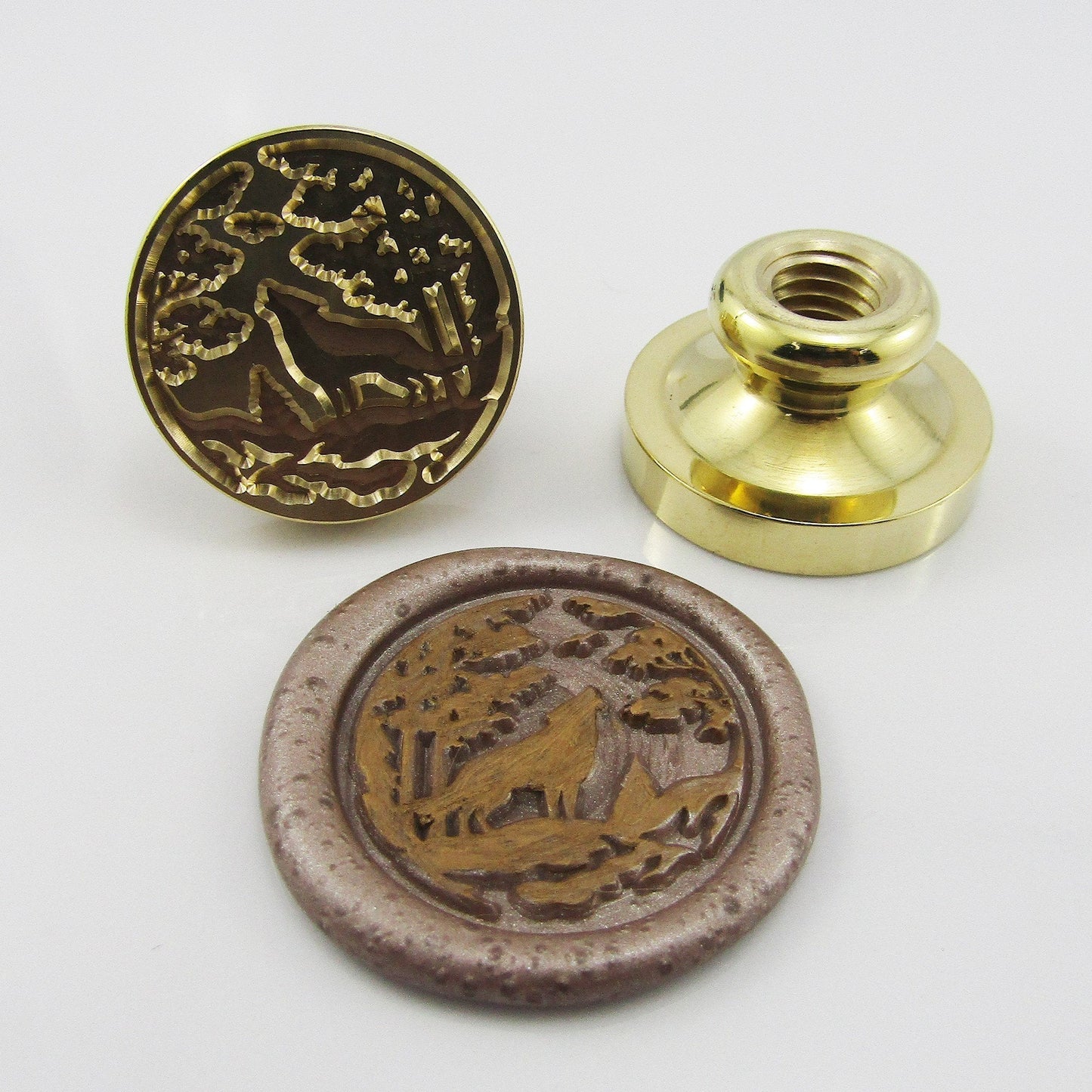Christmas Magic Wax Seal Stamp Head BRASS 25x15mm Wax Seal Cards Journal