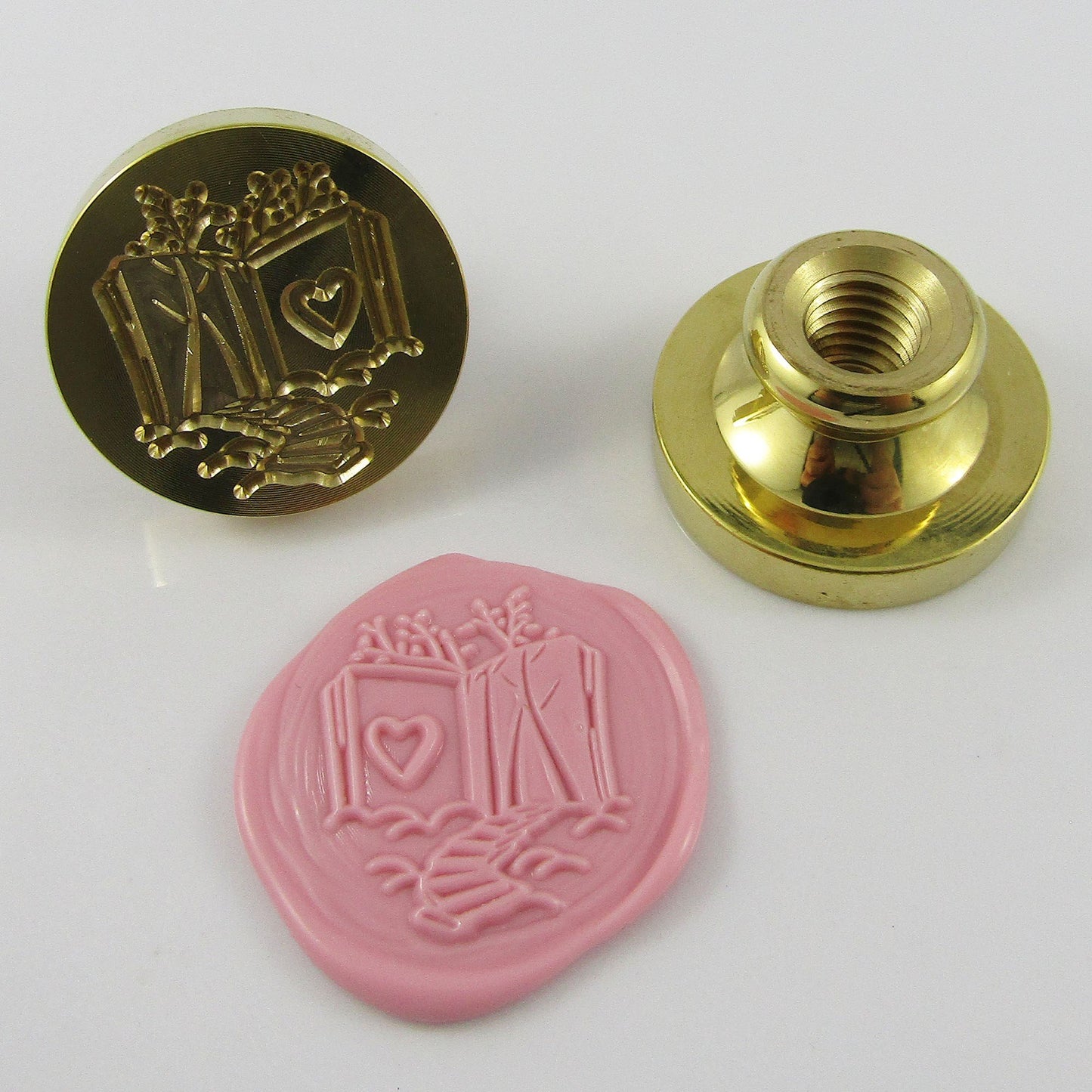 Love Story Wax Seal Stamp Head BRASS 25x14mm Wax Seal Cards Journal