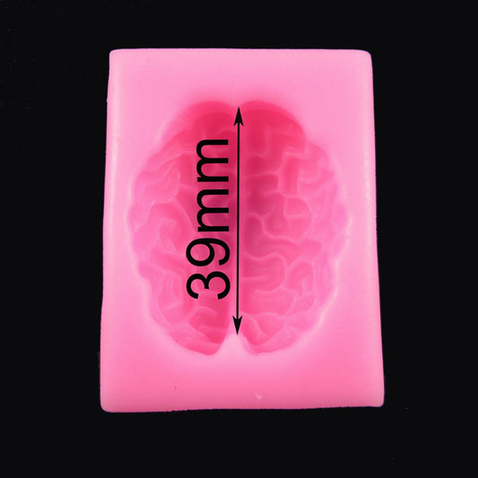 Cerebrum Brain Silicone Mould FOOD GRADE Chocolate Clay or Resin