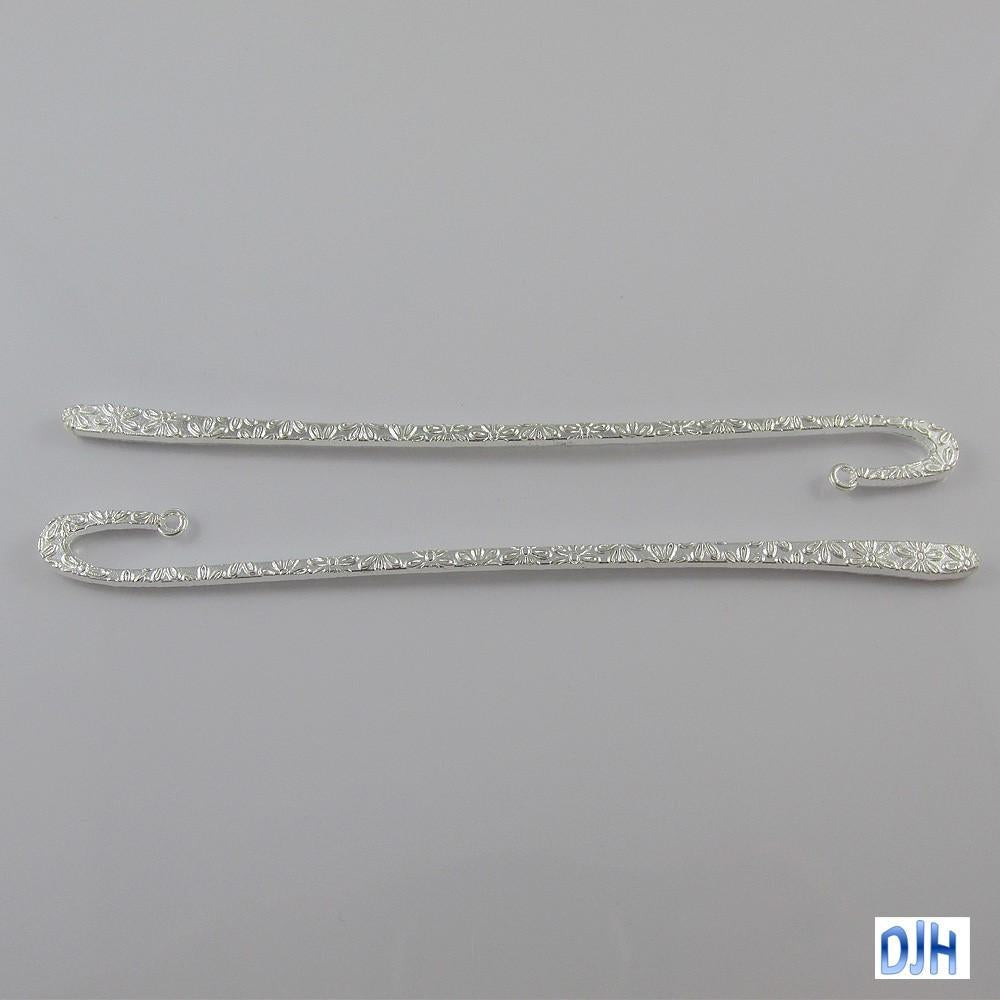 Bulk Daisy Bookmark 121mm Silver Plate Finish Suit Beading Select Qty 1/5/10