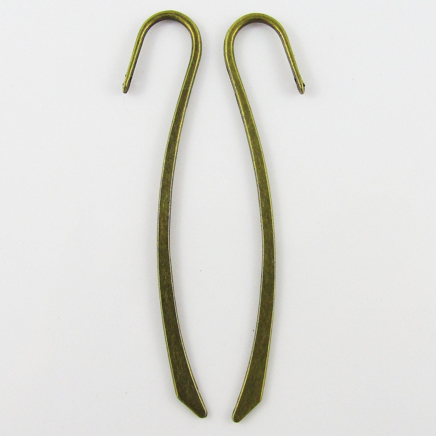 Bulk Mini Plain Bookmark 84mm Antique Bronze Suit Beading Qty 1,5 or 10
