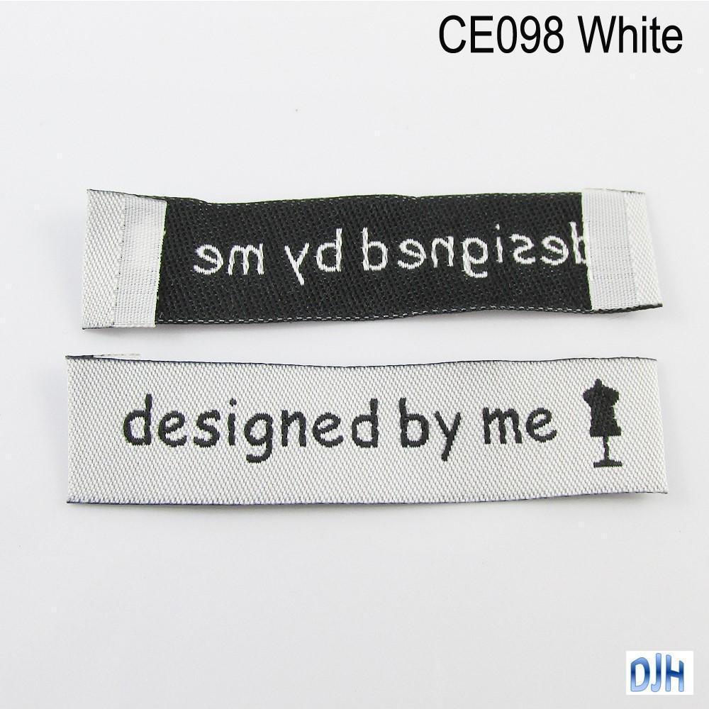 20pcs DIY Woven Hand Made Sewing Label Handmade Designed By Me