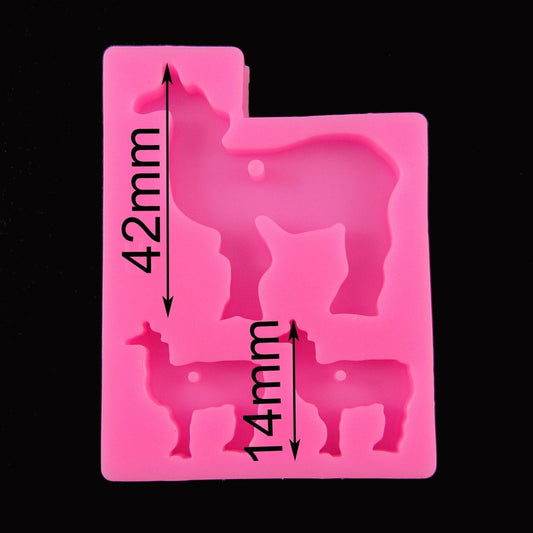Alpaca Silicone Casting Mould for Epoxy Resin