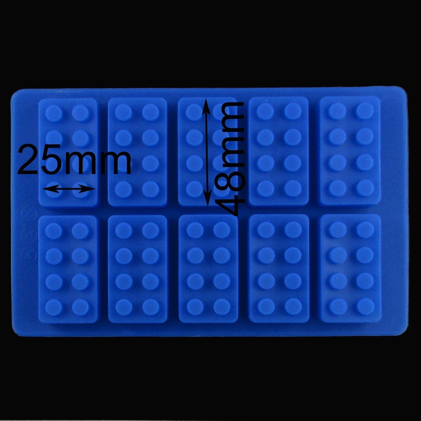 DIY Rectangle Building Brick FOOD GRADE Silicone Mould Chocolate Fondant Soap