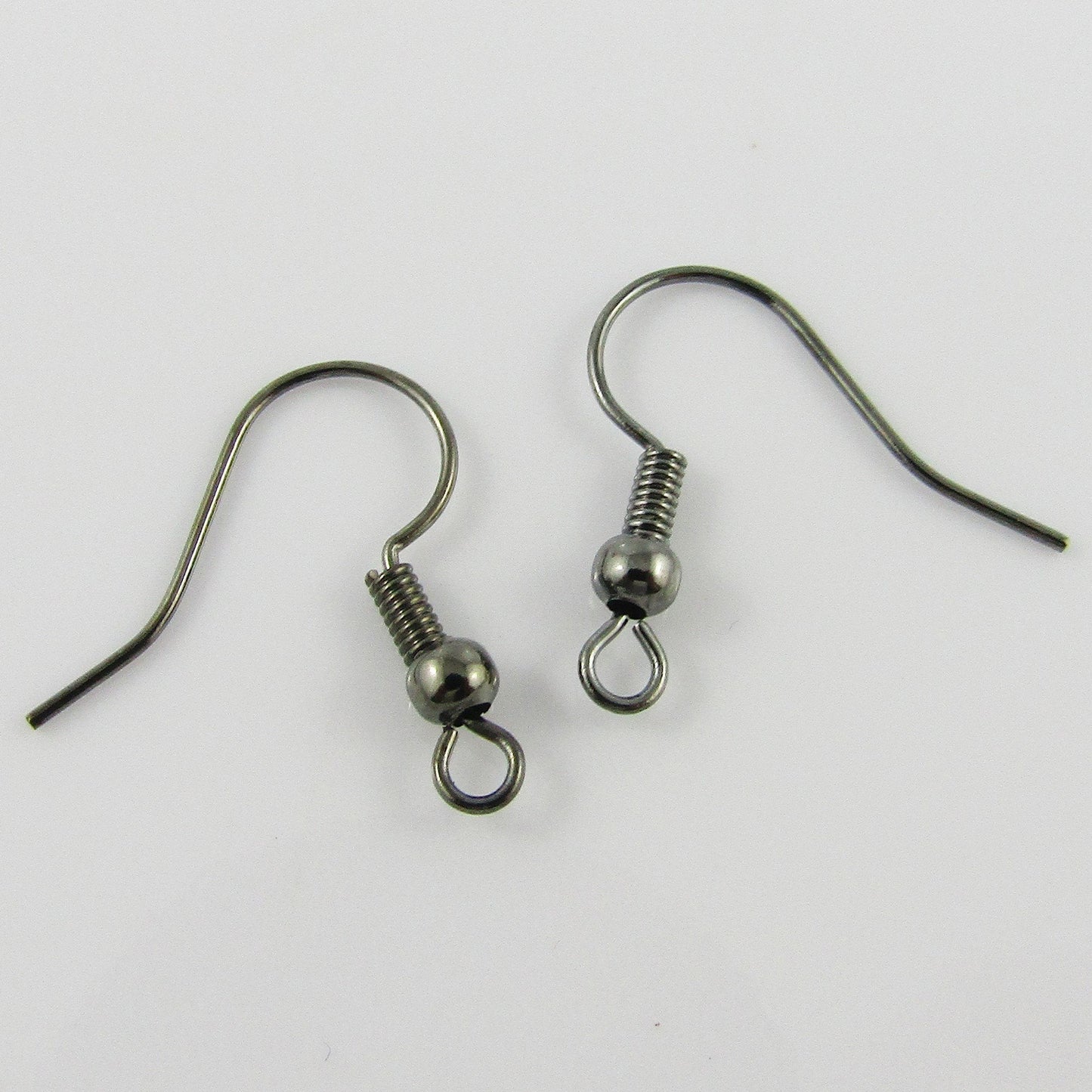 Bulk 20pcs DIY BRASS Earring Hook Finding 18x17mm 0.8mm Gunmetal