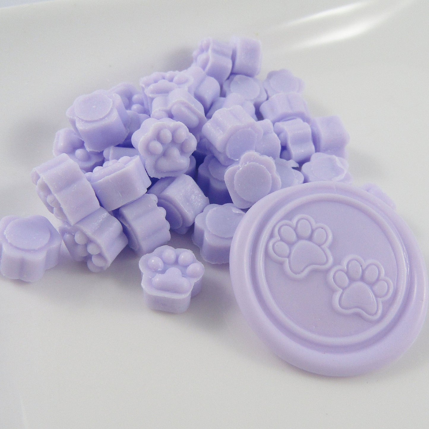 100pcs Lilac Sealing Wax Melt Particles for Wax Seals Wedding Cards Journal