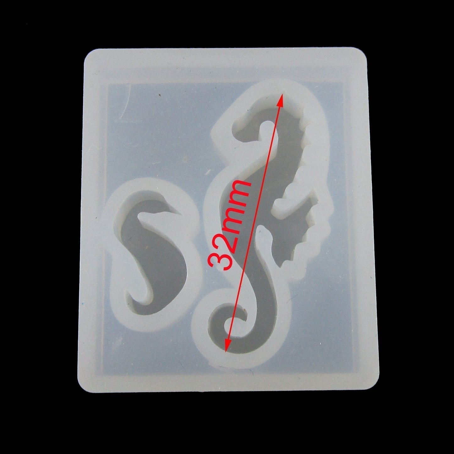 MINI Seahorse Cabochon Silicone Casting Mould for Epoxy Resin