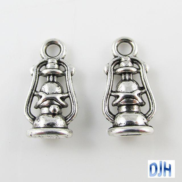 Bulk Lantern Charm Old Style Light Pendant Select Qty