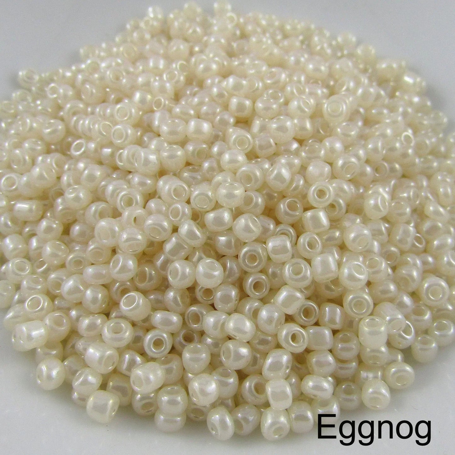 50g 1000+ pcs Ceylon Glass Seed Beads 3mm Select colour