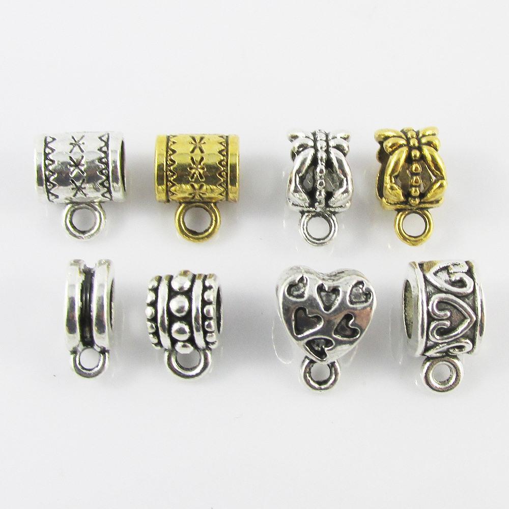 Bulk European Bail Findings Clasp Gold or Silver Multiple Designs Select Qty