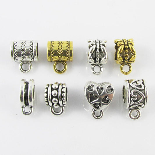 Bulk European Bail Findings Clasp Gold or Silver Multiple Designs Select Qty