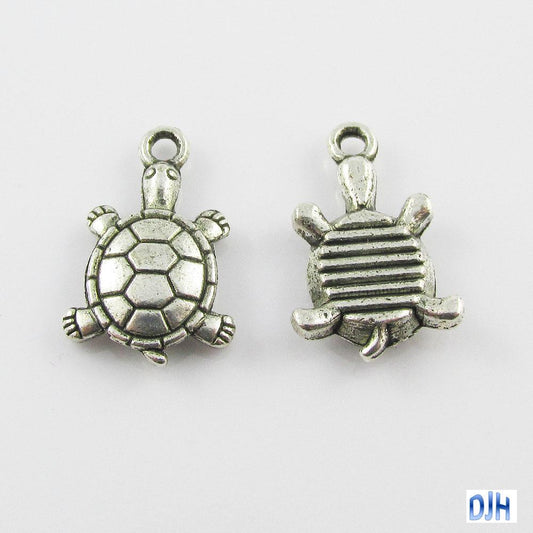 Bulk Turtle Charm Pendant Select Qty