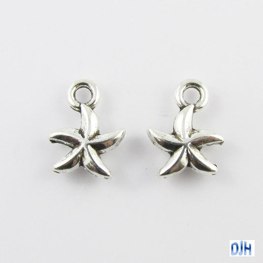 Bulk Tiny Starfish Charm Sea Ocean Marine Select Qty