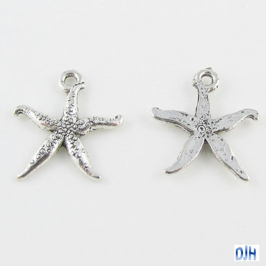 Bulk Starfish Charm Pendant Select Select Qty