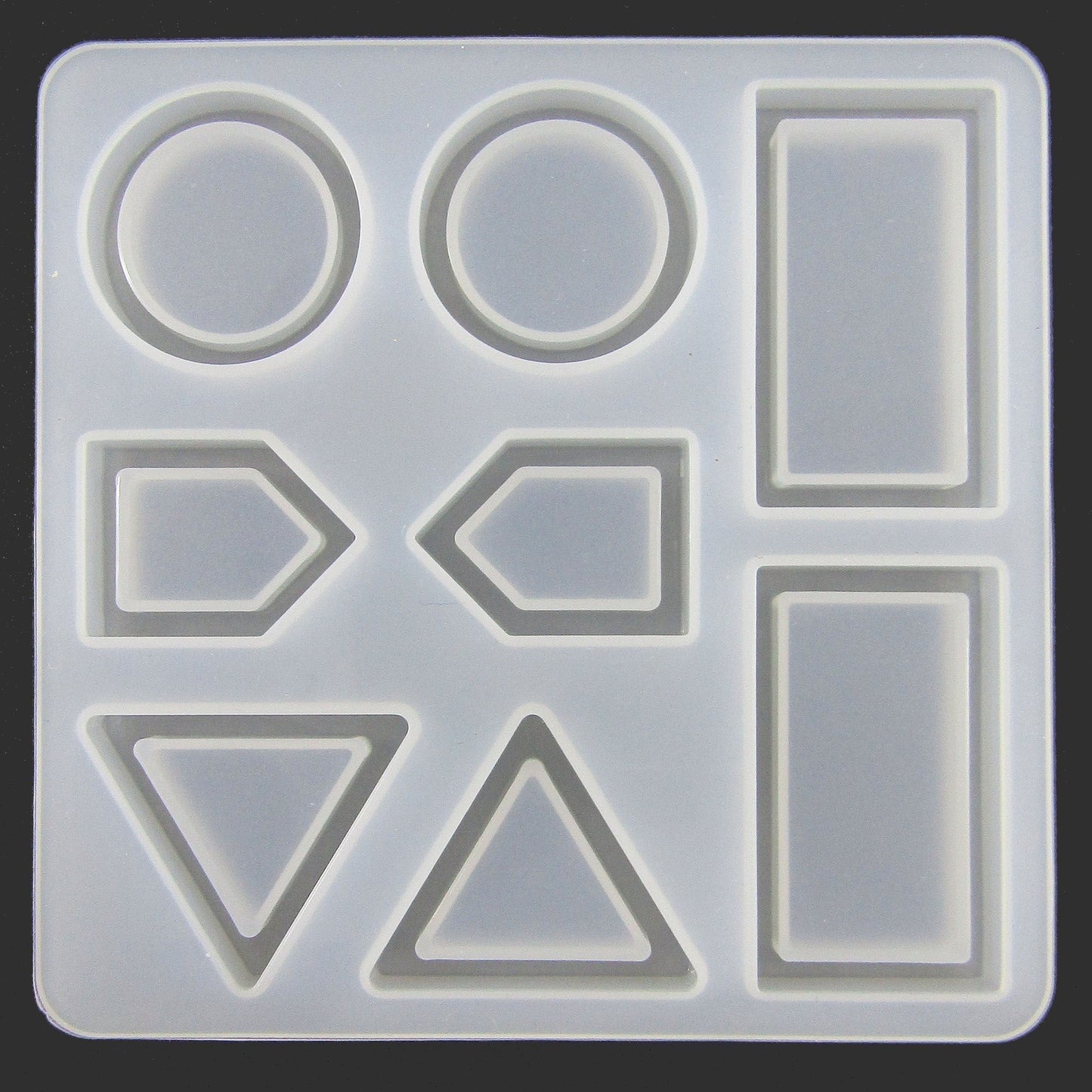 Mixed Geometric Shape Linking Ring Silicone Casting Mould for Epoxy Resin