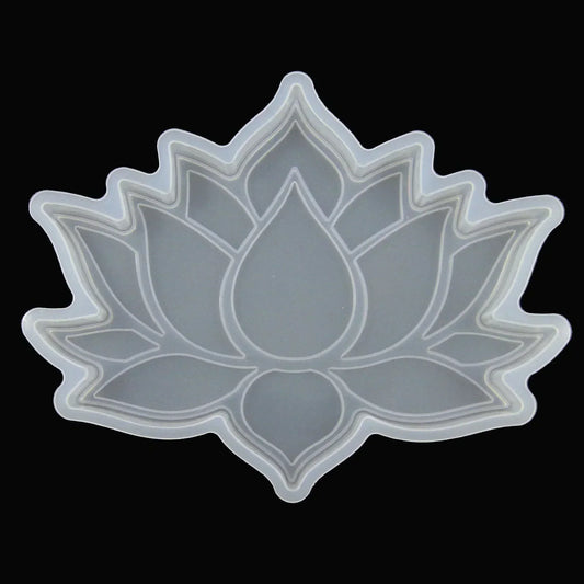 Lotus Flower Silicone Casting Mould for Epoxy Resin