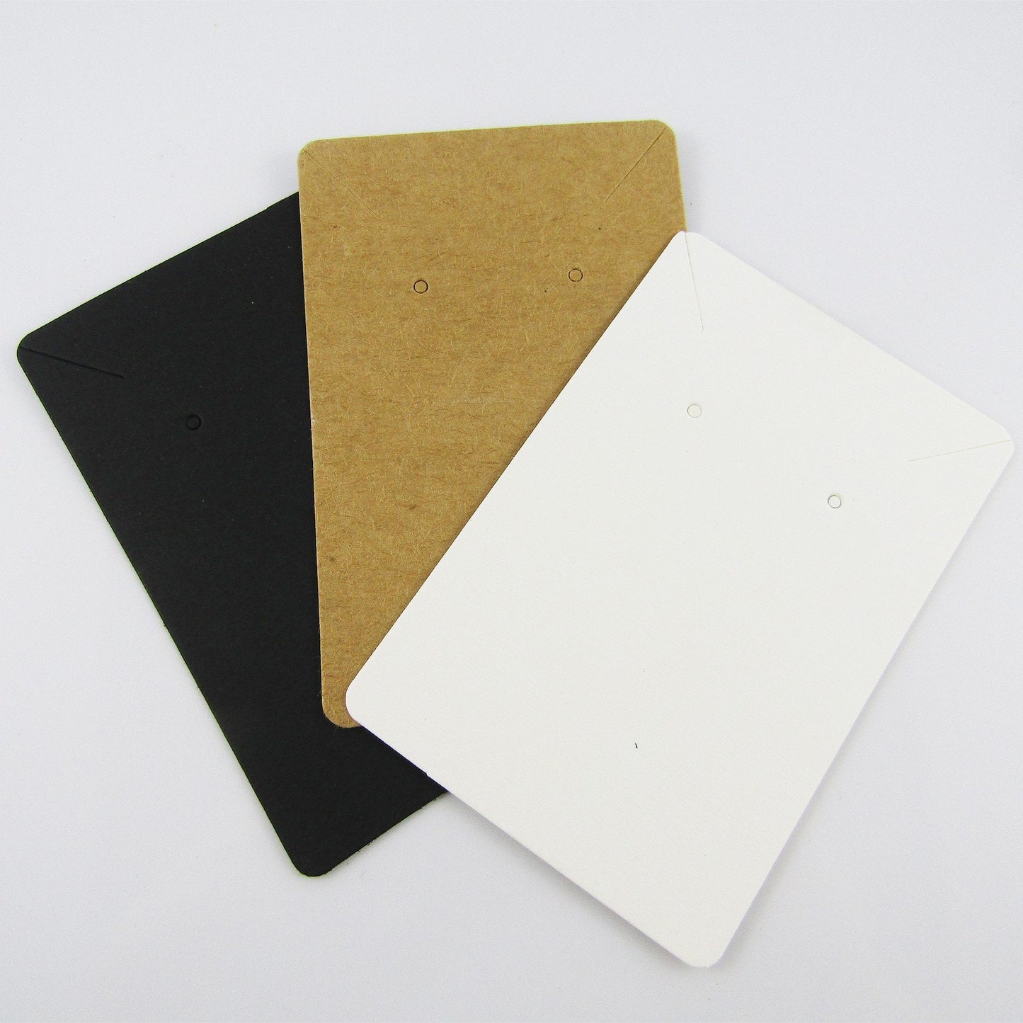 Bulk 40pc Earring Necklace Jewelry Display Card 90x60mm select colour