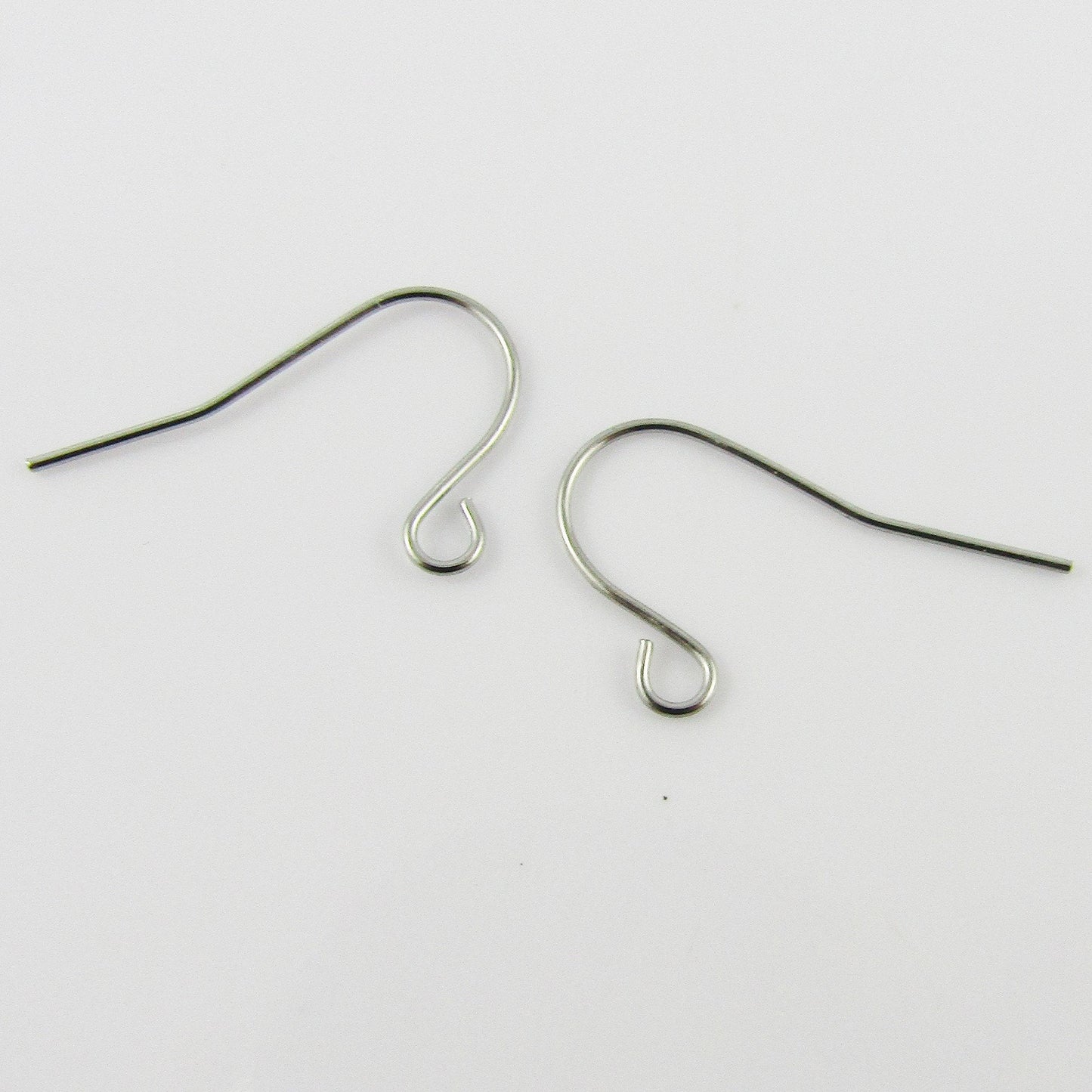 Bulk 50pcs (25pair) Earring Hook Finding 22x13mm 304 Stainless Steel
