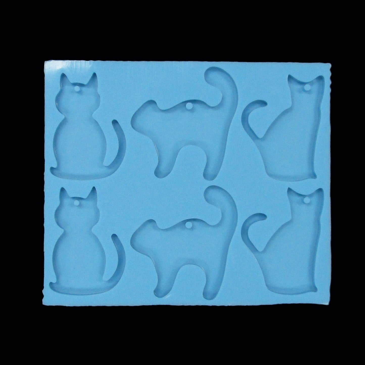 Cat Pendant Earring Necklace Pendant Silicone Mould UV or Epoxy Resin