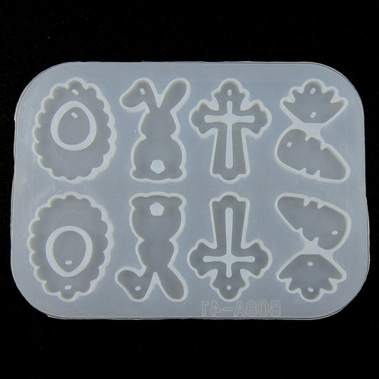 Easter Pendants Earrings Silicone Mould UV or Epoxy Resin