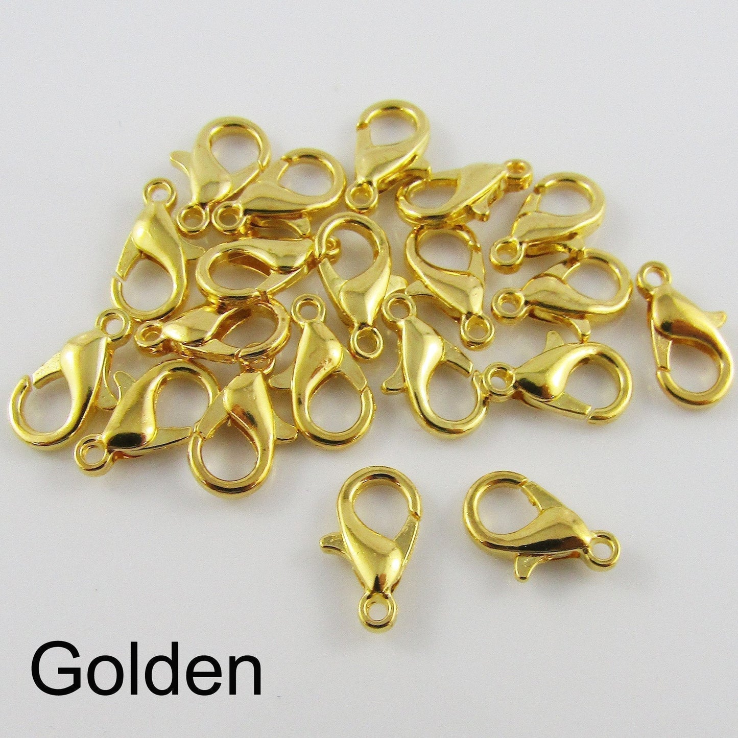 Parrot Lobster Clasps Findings 20 Pieces 12mm x 6mm Select Colour