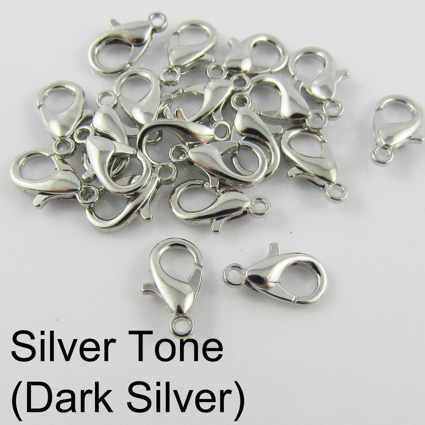 Parrot Lobster Clasps Findings 20 Pieces 12mm x 6mm Select Colour