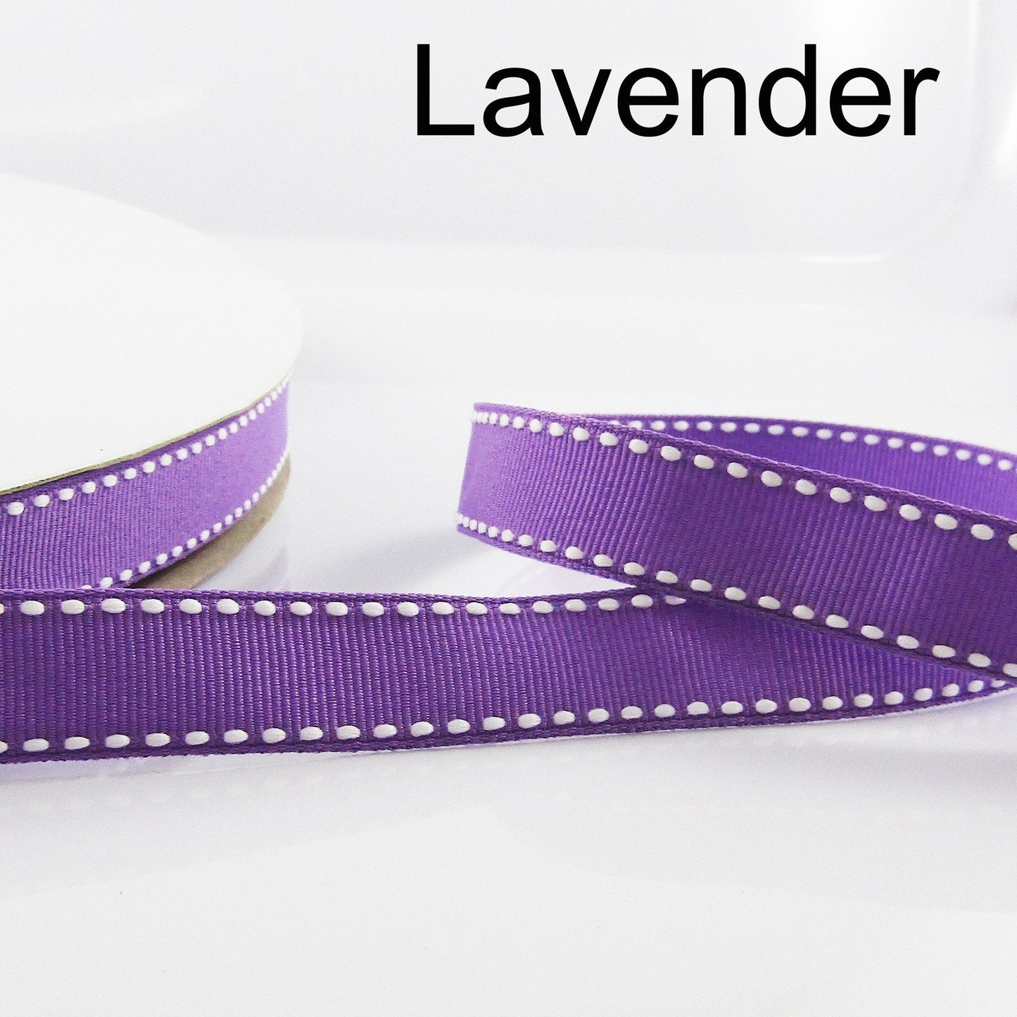 3metres Edge Stitching Grosgrain Ribbon Double Faced 16mm Select Colour