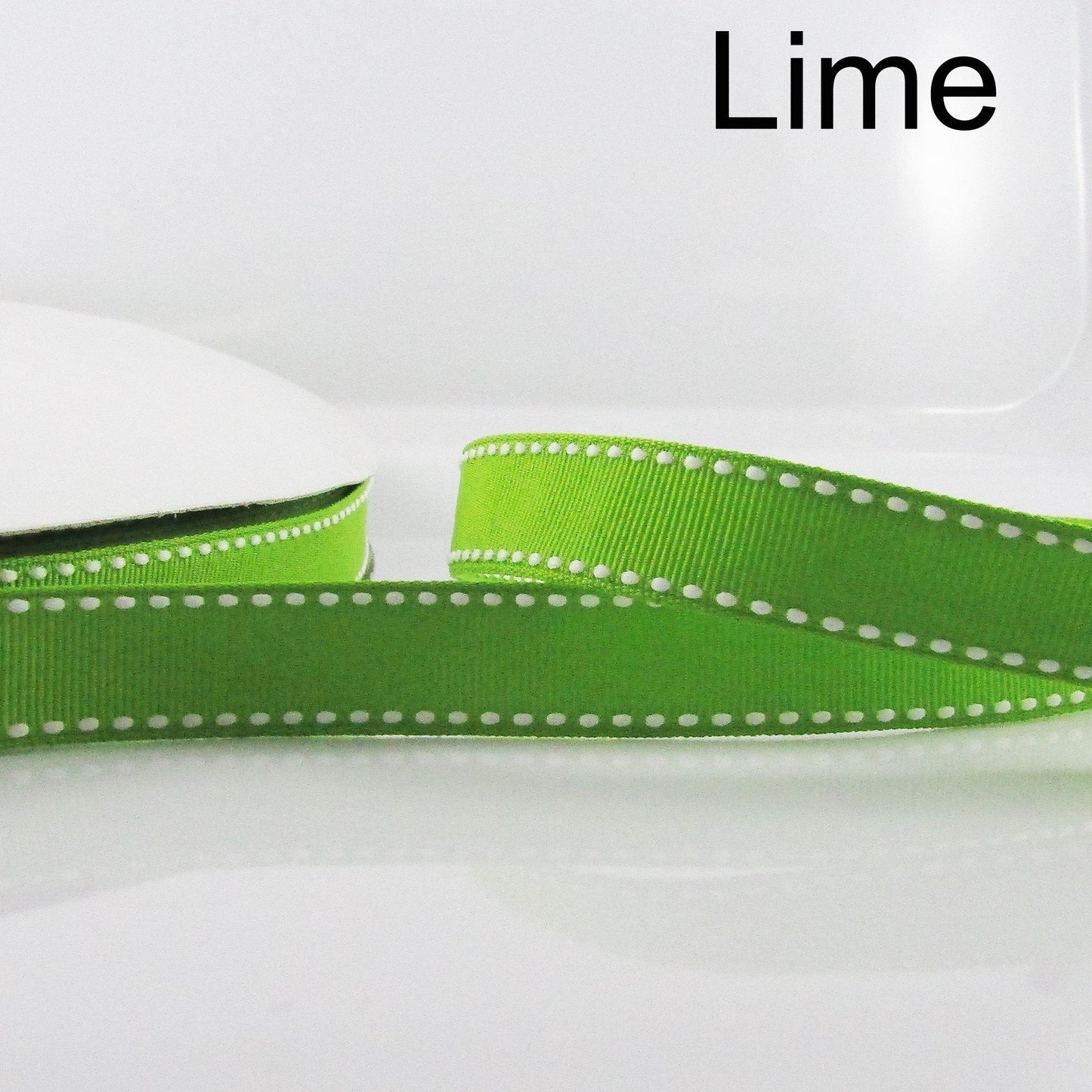 3metres Edge Stitching Grosgrain Ribbon Double Faced 16mm Select Colour