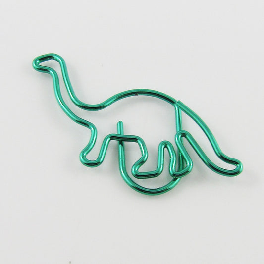 6pcs Dinosaur Novelty Paper Clip Photo Clip 24x36mm Journal Scrapbook